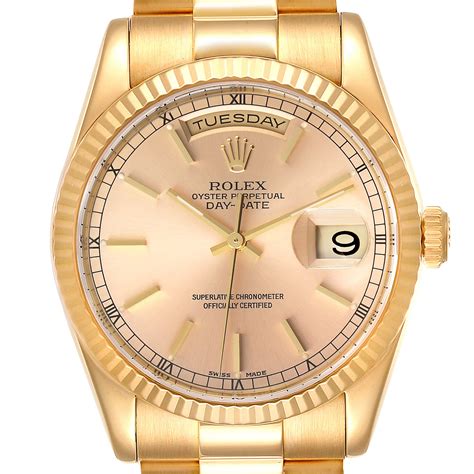 Rolex presidential watch